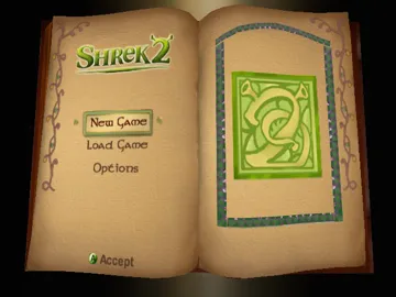 Shrek 2 (USA) screen shot title